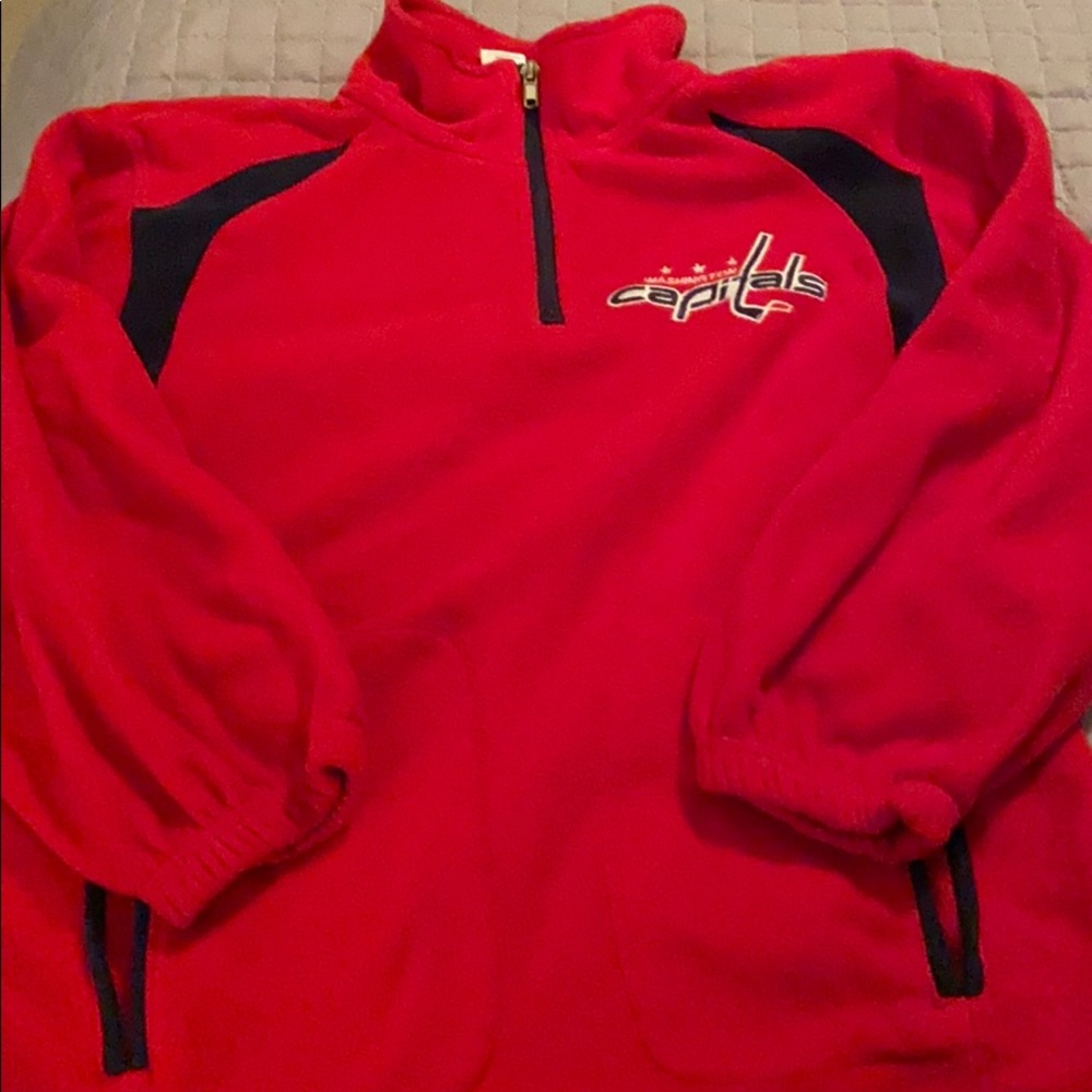Boys Washington Capitals Fleece Pullover
